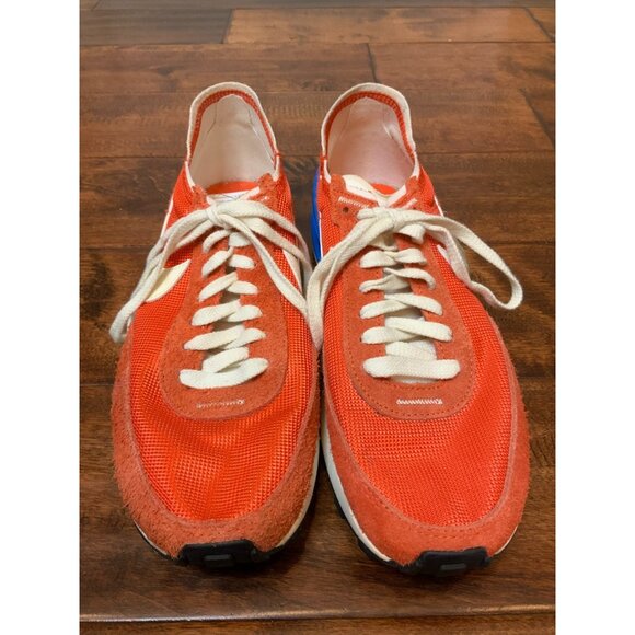 Nike Waffle One Vintage Picante Red Blue White Swoosh Sneakers, Size 9.5 - Picture 3 of 9